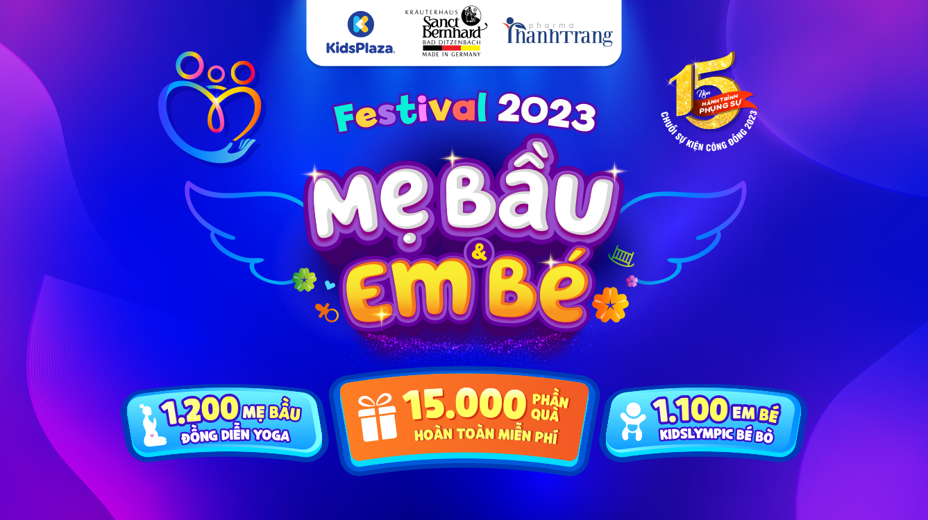Sanct Bernhard Việt Nam đồng hành tổ chức “Festival Mẹ Bầu và Em Bé 2023”